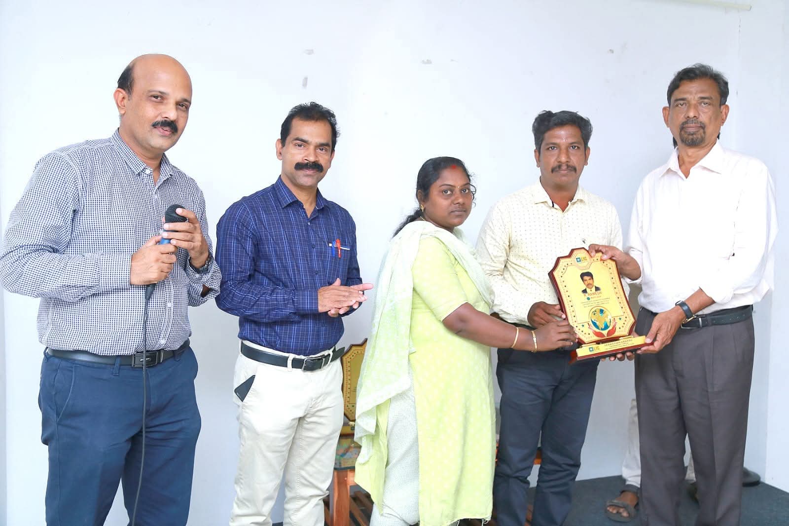 Awarded Trophy for Remarkable Achievement